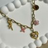 Rosé Heart Necklace